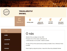 Tablet Screenshot of drobil.cz